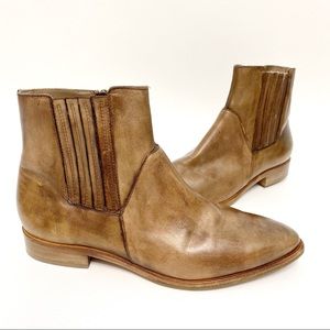 italeau | lunella leather chelsea boot marrone 38